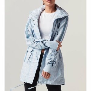 Blanc noir camo jacket blue M anorak